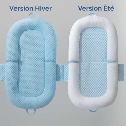 Réducteur de Lit Bébé Anti‑Reflux – Coussin Inclinable pour Cododo & Voyage - COUSSIN LAB