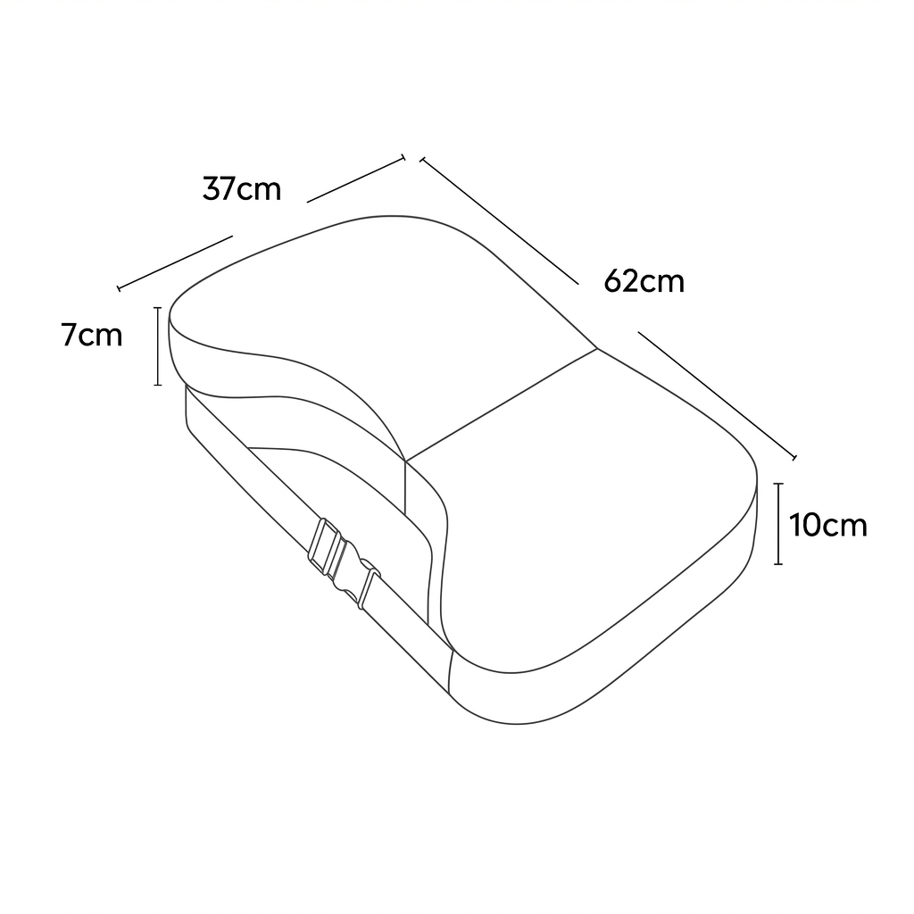 Coussin d’Allaitement Miloa® – Réglable Anti-Reflux & Anti-Régurgitation (0 à 12 mois)