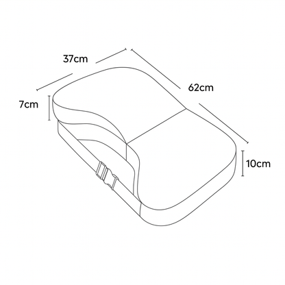 Coussin d’Allaitement Miloa® – Réglable Anti-Reflux & Anti-Régurgitation (0 à 12 mois)