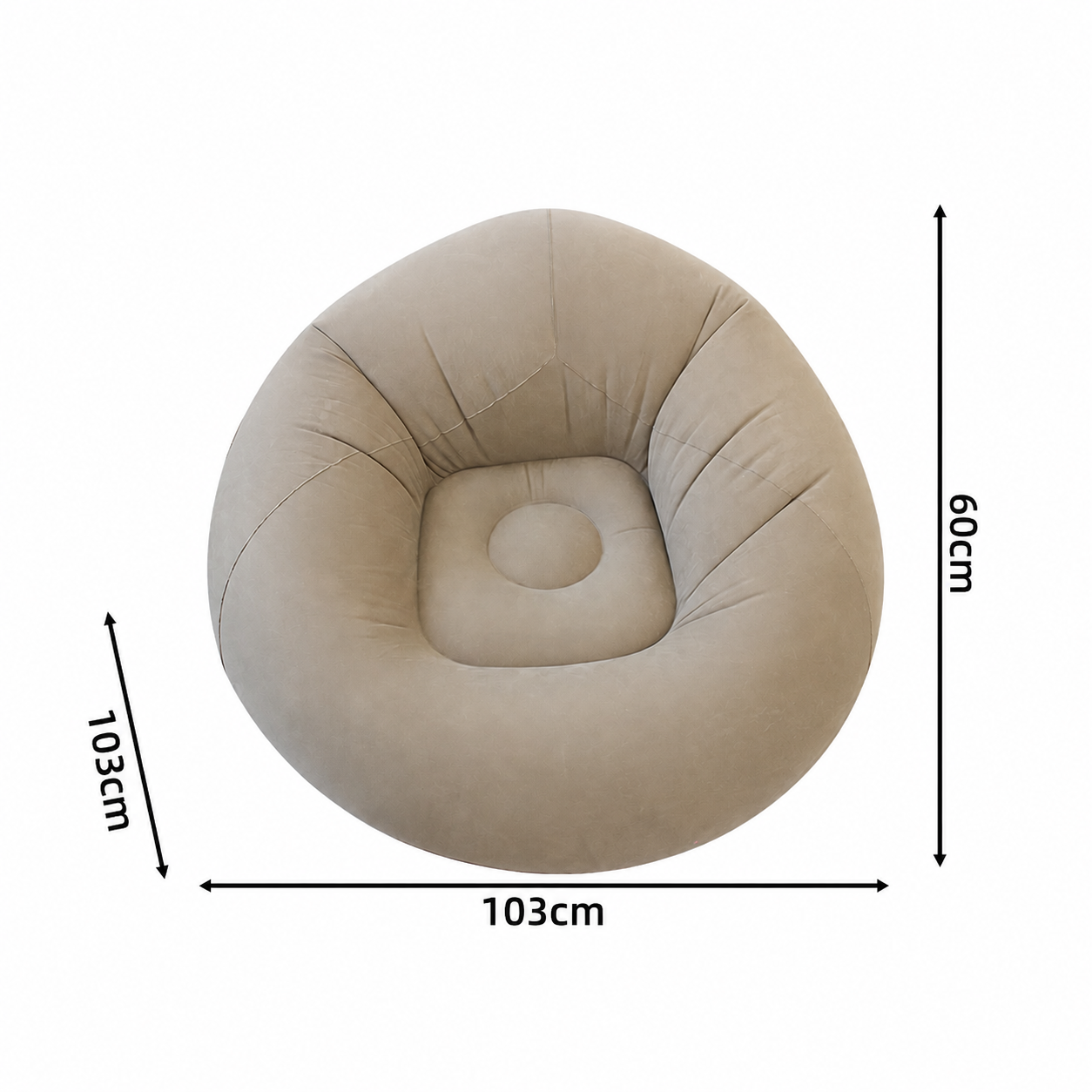 Coussin de Sol Pouf Gonflable Extérieur & Intérieur Imperméable - COUSSIN LAB