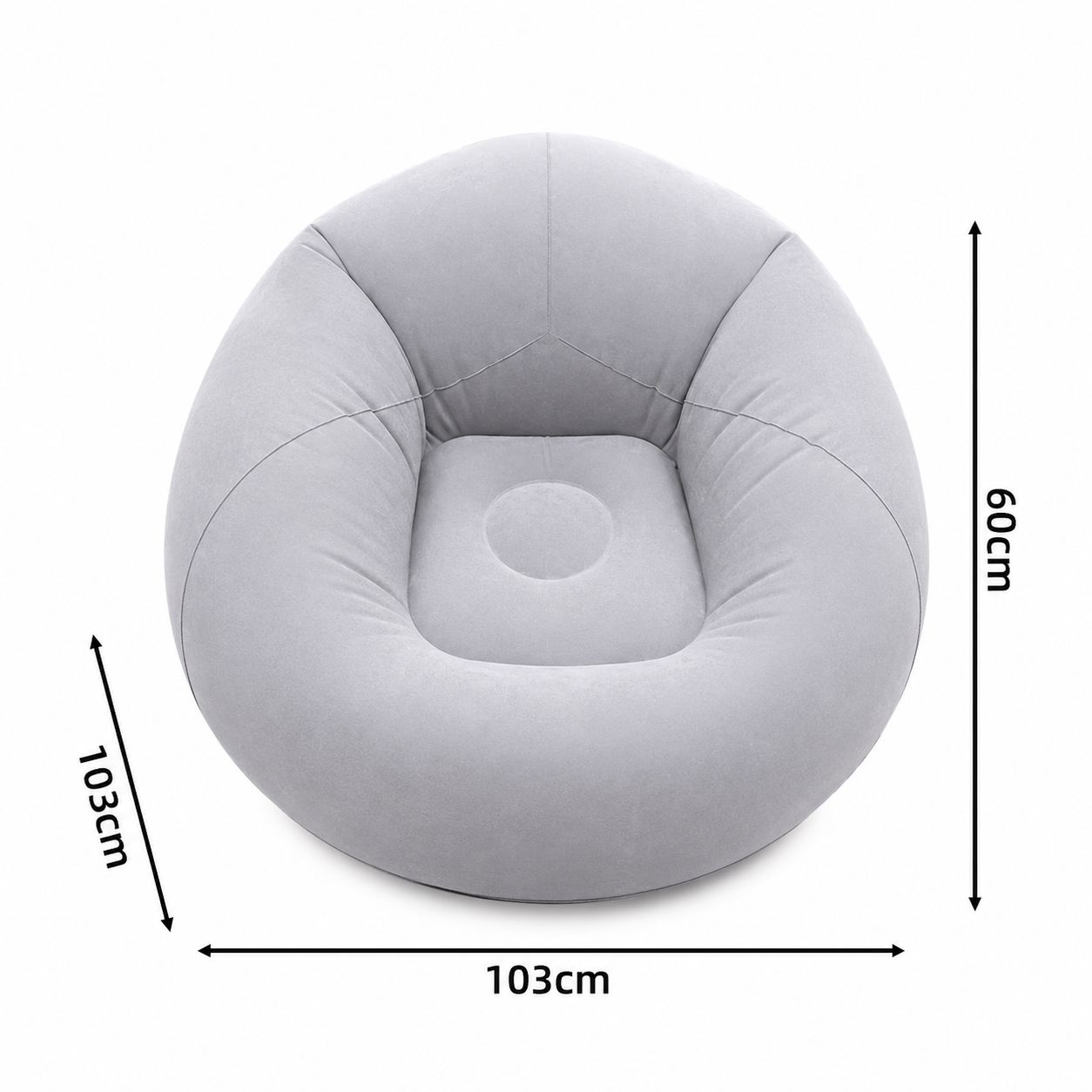 Coussin de Sol Pouf Gonflable Extérieur & Intérieur Imperméable - COUSSIN LAB