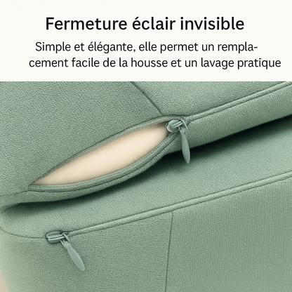 Coussin Ergonomique Jambe & Genou Genoxa™ – Mousse à Mémoire de Forme Anti-Douleur