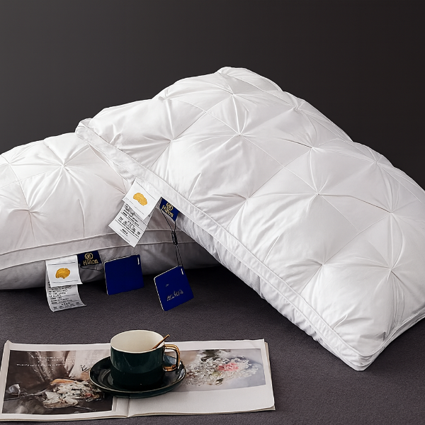 Coussin en duvet d’oie – Confort d’hôtel 5 étoiles à la maison - COUSSIN LAB