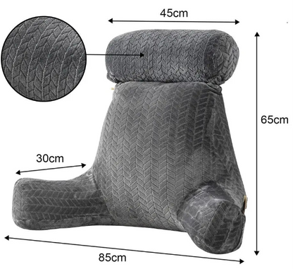 Coussin de Lecture Ergonomique – Confort Absolu & Soutien Total - COUSSIN LAB