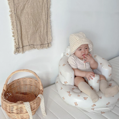 Coussin Bébé – Siège Gonflable avec Dossier et Pompe Intégrée