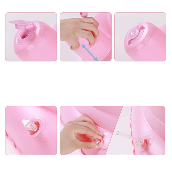 Coussin Bebe – Siege Gonflable avec Dossier et Pompe 