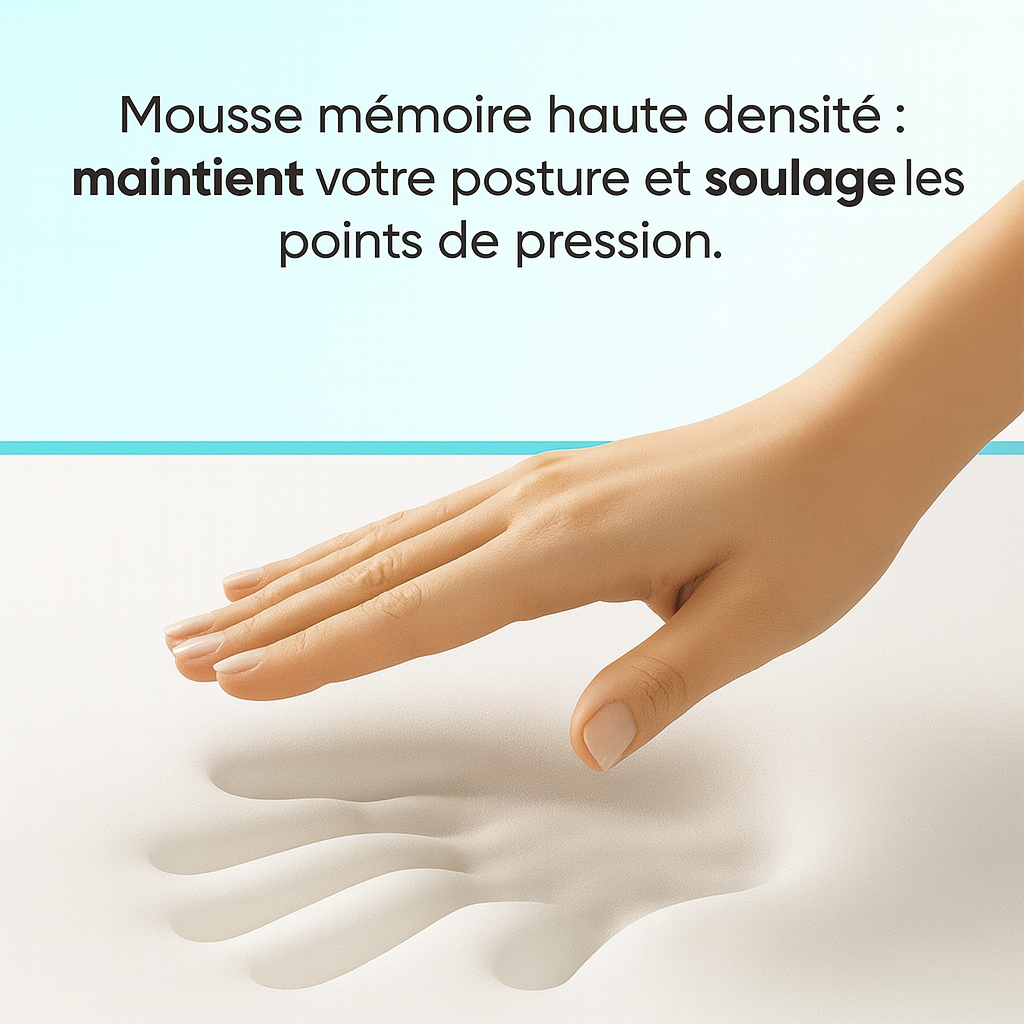 Coussin Coccyx & Lombaires – Soulage les Douleurs en Position Assise4
