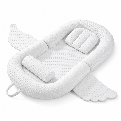 Réducteur de Lit Bébé Anti‑Reflux – Coussin Inclinable pour Cododo & Voyage
