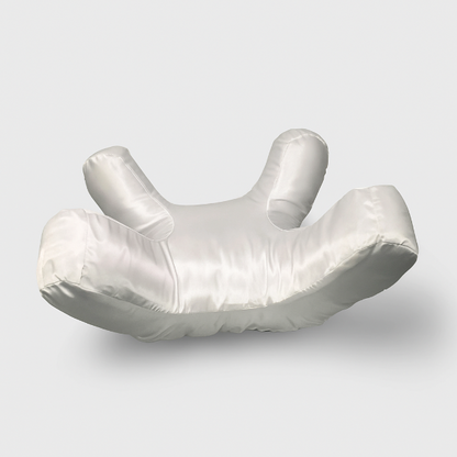Coussin Visage Anti-Rides avec Taie Satinée de Luxe - SkinAura™