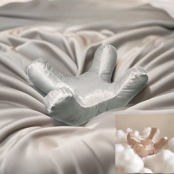 Coussin Visage Anti-Rides avec Taie Satinée de Luxe - SkinAura™