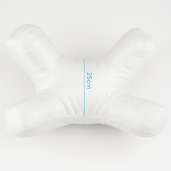 Coussin Visage Anti-Rides avec Taie Satinée de Luxe - SkinAura™