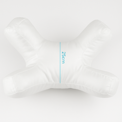 Coussin Visage Anti-Rides avec Taie Satinée de Luxe - SkinAura™