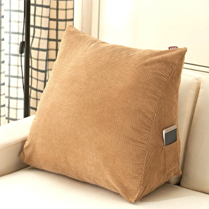 Coussin de Lecture Triangulaire – Dossier de canapé ou