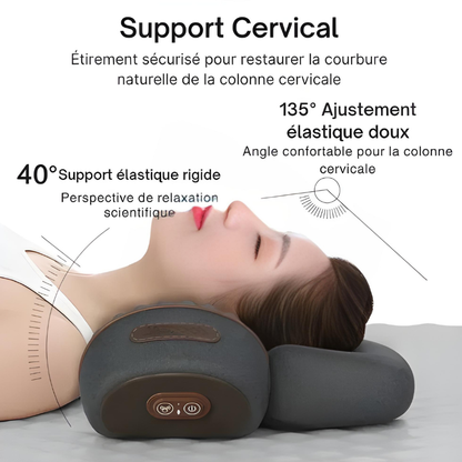 Coussin Massant Cervical Chauffant  CerviLab™– Relaxation et Alignement du Cou