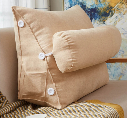 Coussin de Lecture luxe - Confort Ergonomique