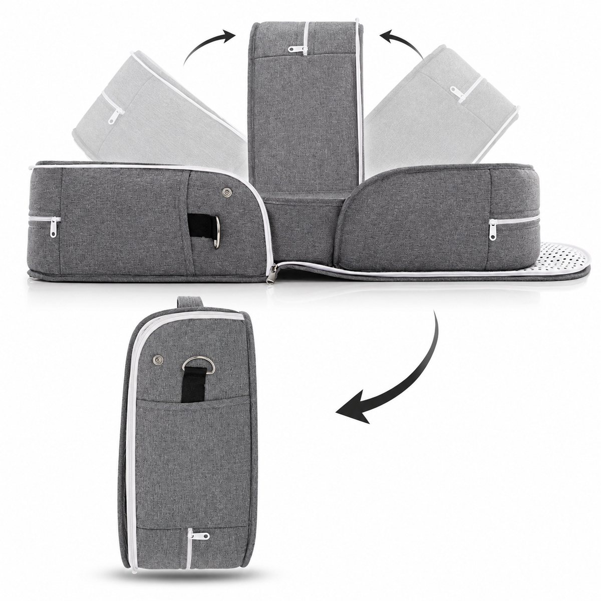 Couffin bébé portable avec moustiquaire – Lit de voyage pliable pour nouveau-né - COUSSIN LAB