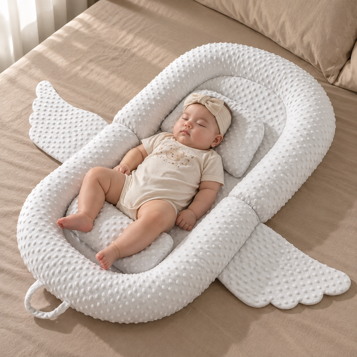 Reducteur de Lit Bebe Anti‑Reflux