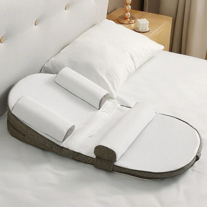 Coussin Bébé Anti-Reflux - Inclinaison Ajustable & Soutien du Dos