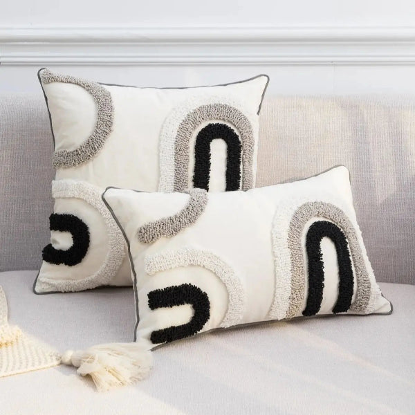 Housses de Coussins Brodées | Style Bohème