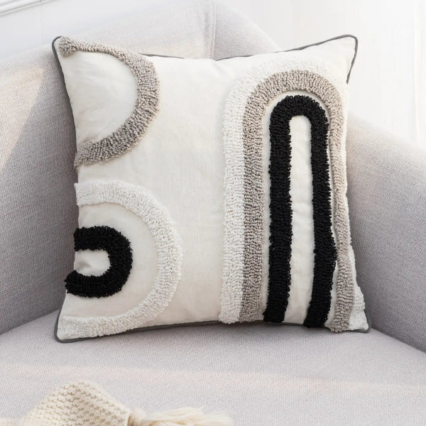 Housses de Coussins Brodées | Style Bohème