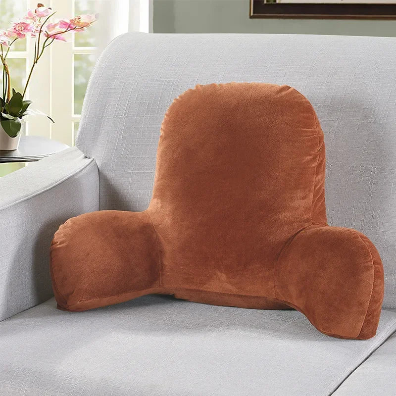 Coussin de Lecture Ergonomique en Velours