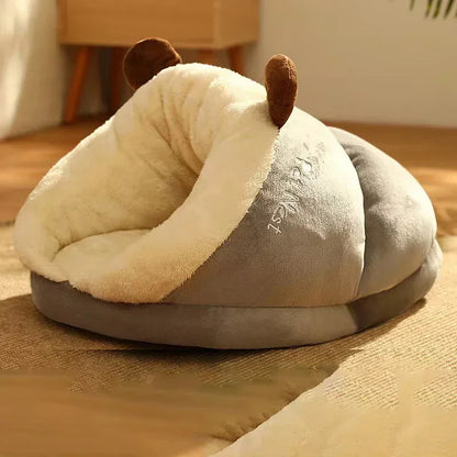 Coussin pour Chien & Chat - Pantoufle Douillette