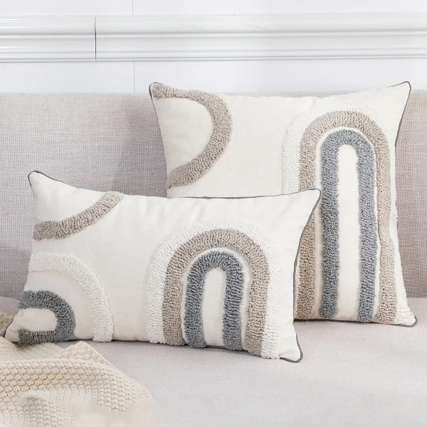 Housses de Coussins Brodées | Style Bohème