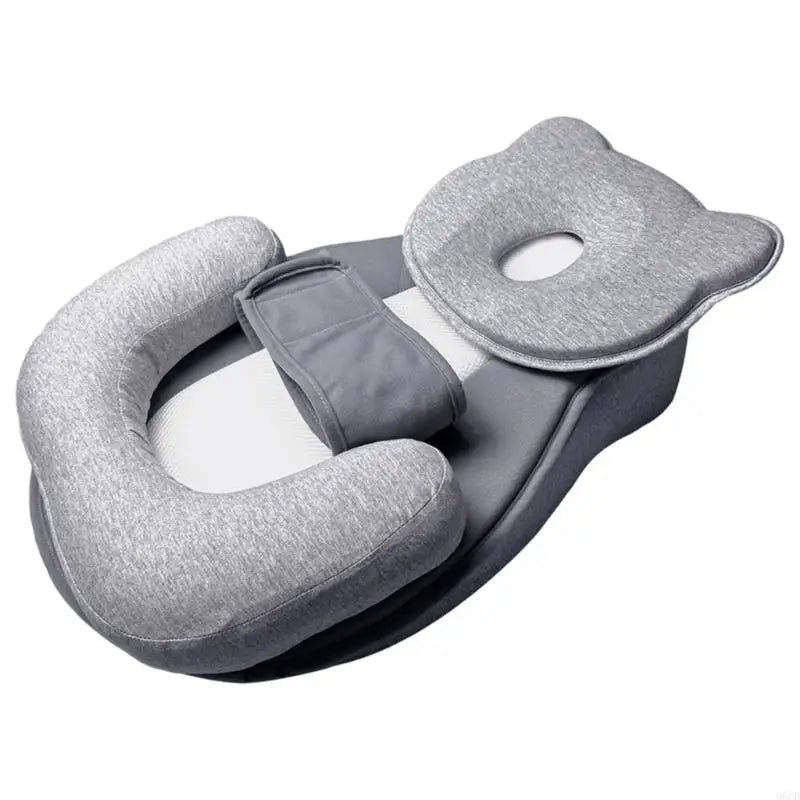 Coussin Bébé Multifonction Lunéa™– Anti-Reflux, Tête Plate, Allaitement