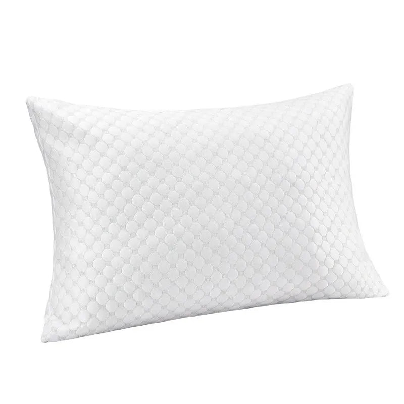 1pc Sleeping Pillow Ice Silky and Bamboo Fiber AB Sided Face Shredded Memory Foam Filling Soft Home Hotel Pillows 51*76cm - COUSSIN LAB