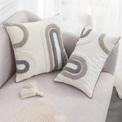 Housses de Coussins Brodées | Style Bohème