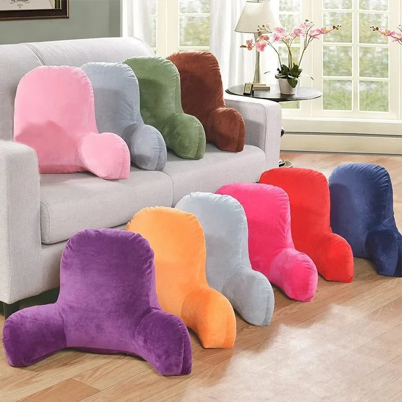 Coussin de Lecture Ergonomique en Velours