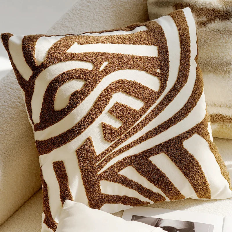Housses de coussins Décoratives - Style Vintage Nordique | 45x45 cm.