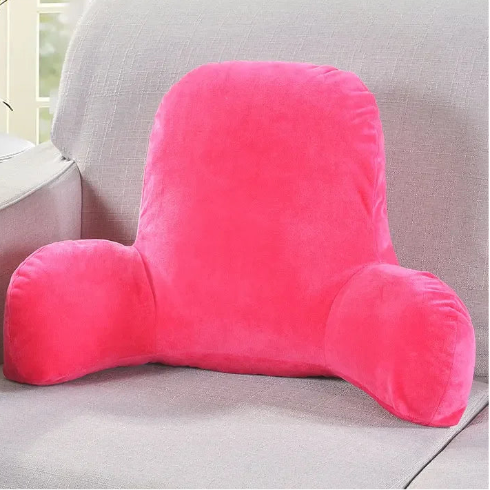 Coussin de Lecture Ergonomique en Velours