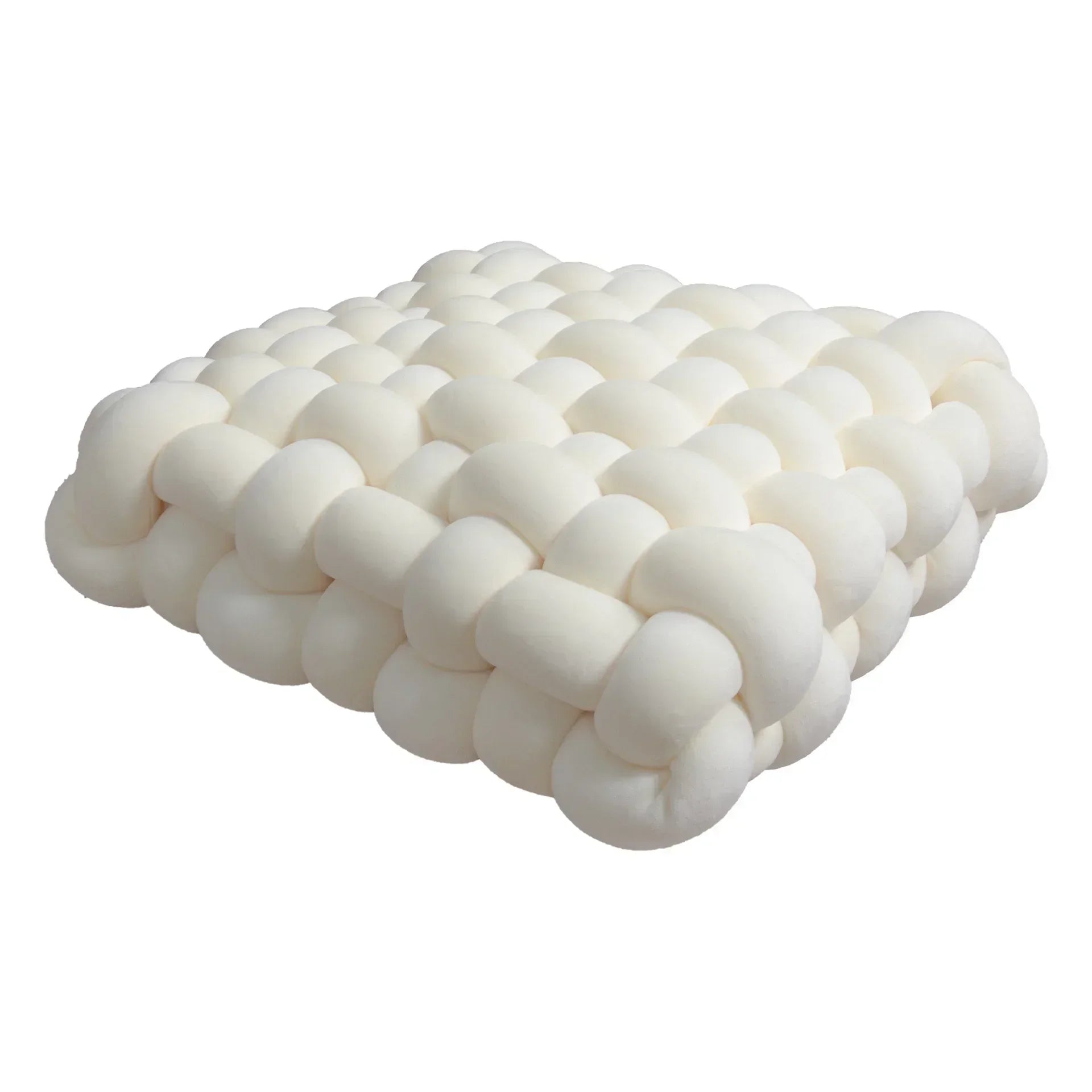 Coussin Noeud Carré - Tissé à la main