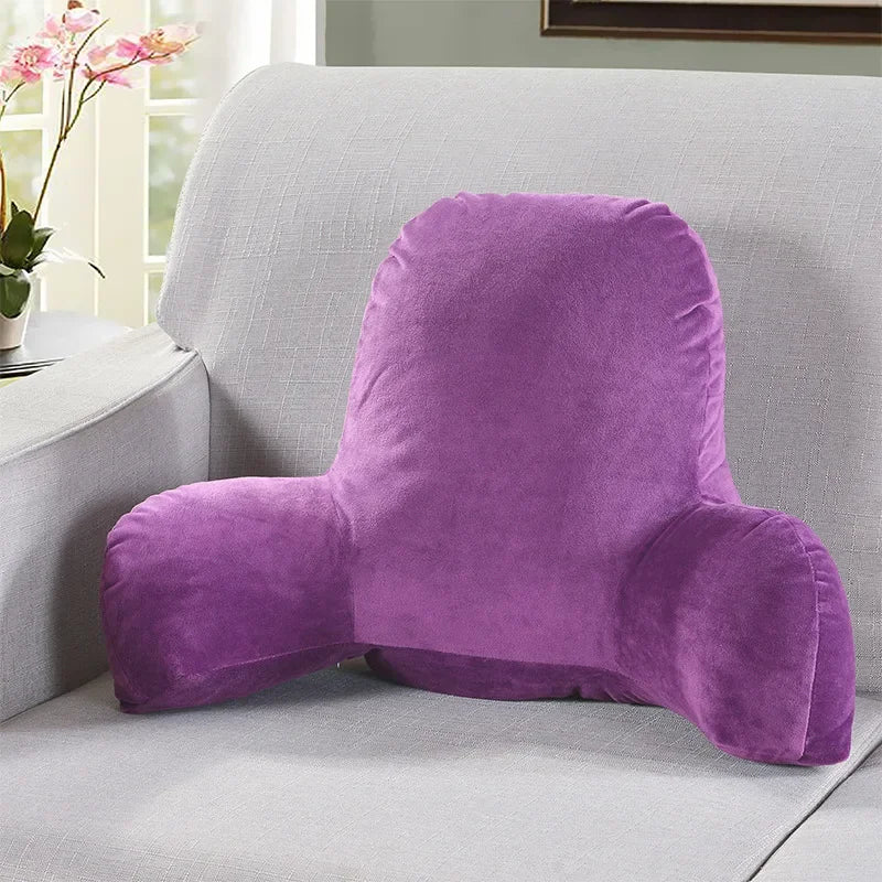Coussin de Lecture Ergonomique en Velours