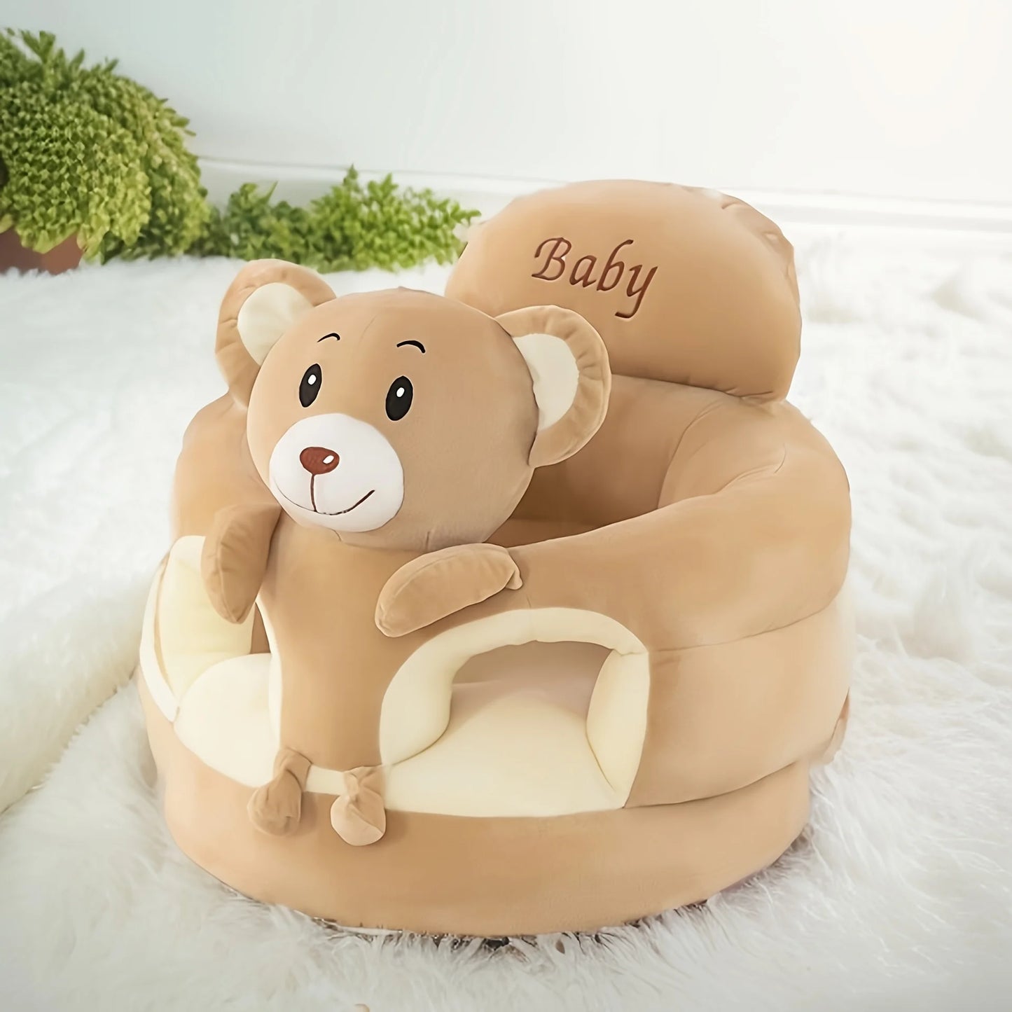 Coussin Bébé Assis – Le soutien doux pour apprendre à se redresser seul