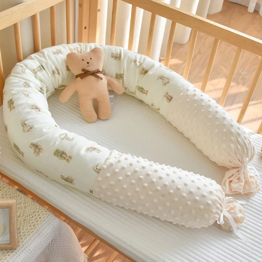 Coussin Tour de lit en coton – Protection bébé motif animal