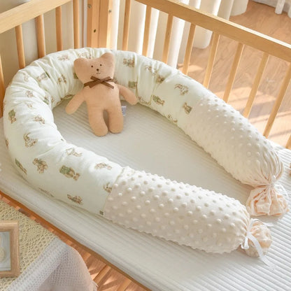 Coussin Tour de lit en coton – Protection bébé motif animal