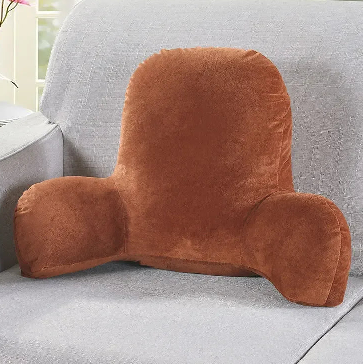 Coussin de Lecture Ergonomique en Velours