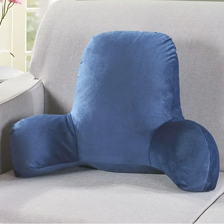 Coussin de Lecture Ergonomique en Velours