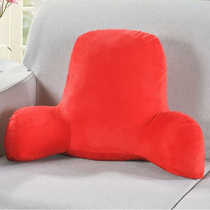 Coussin de Lecture Ergonomique en Velours