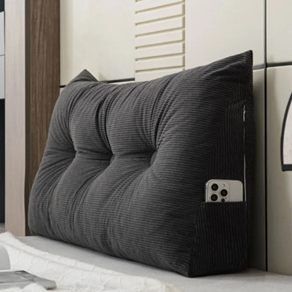 Coussin en Tête de Lit Ergonomique – Idéal pour Lire, Regarder, Se Détendre