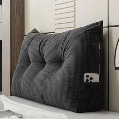 Coussin en Tête de Lit Ergonomique – Idéal pour Lire, Regarder, Se Détendre