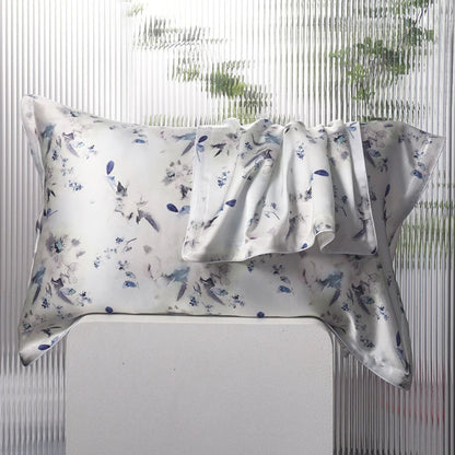 Taie d’oreiller en soie de mûrier 100 % naturelle pour les cheveux et la peau