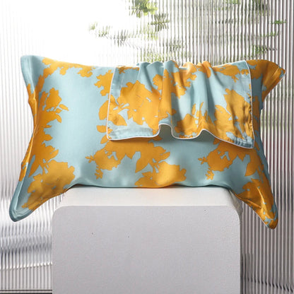 Taie d’oreiller en soie de mûrier 100 % naturelle pour les cheveux et la peau