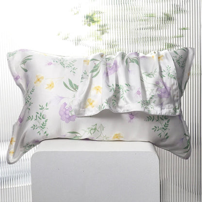 Taie d’oreiller en soie de mûrier 100 % naturelle pour les cheveux et la peau