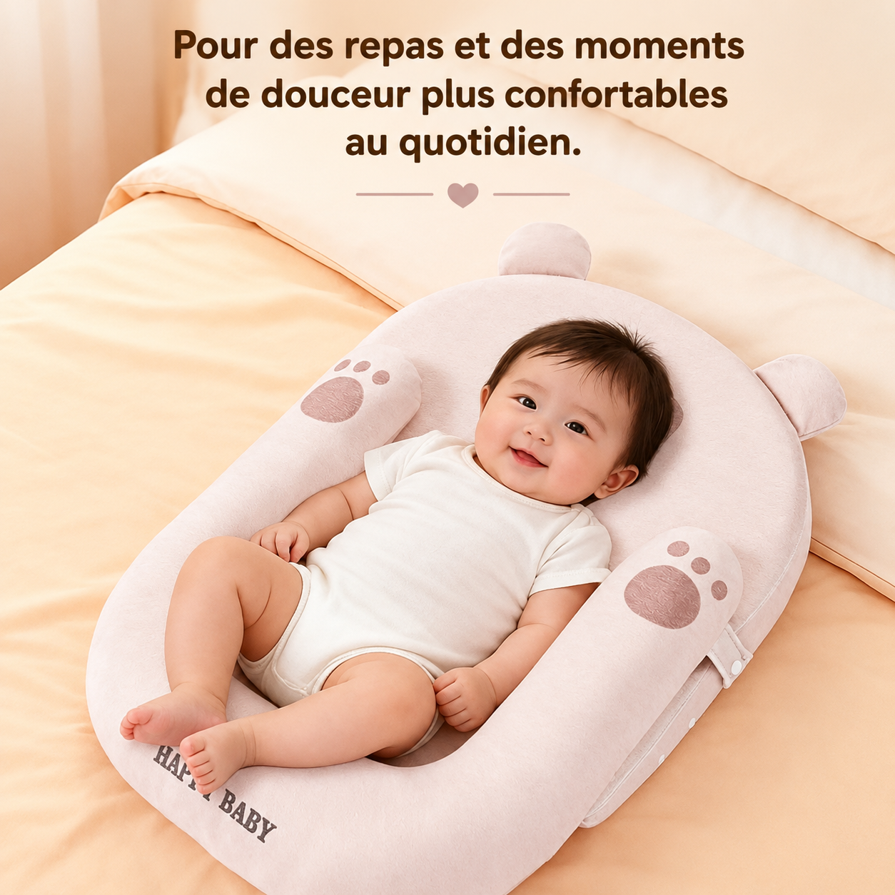 coussin bebe anti reflux anti regurgitation plan incline
