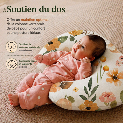 Coussin d’allaitement BabyFlow™ Multifonctionnel – Soutien optimal & confort total - COUSSIN LAB