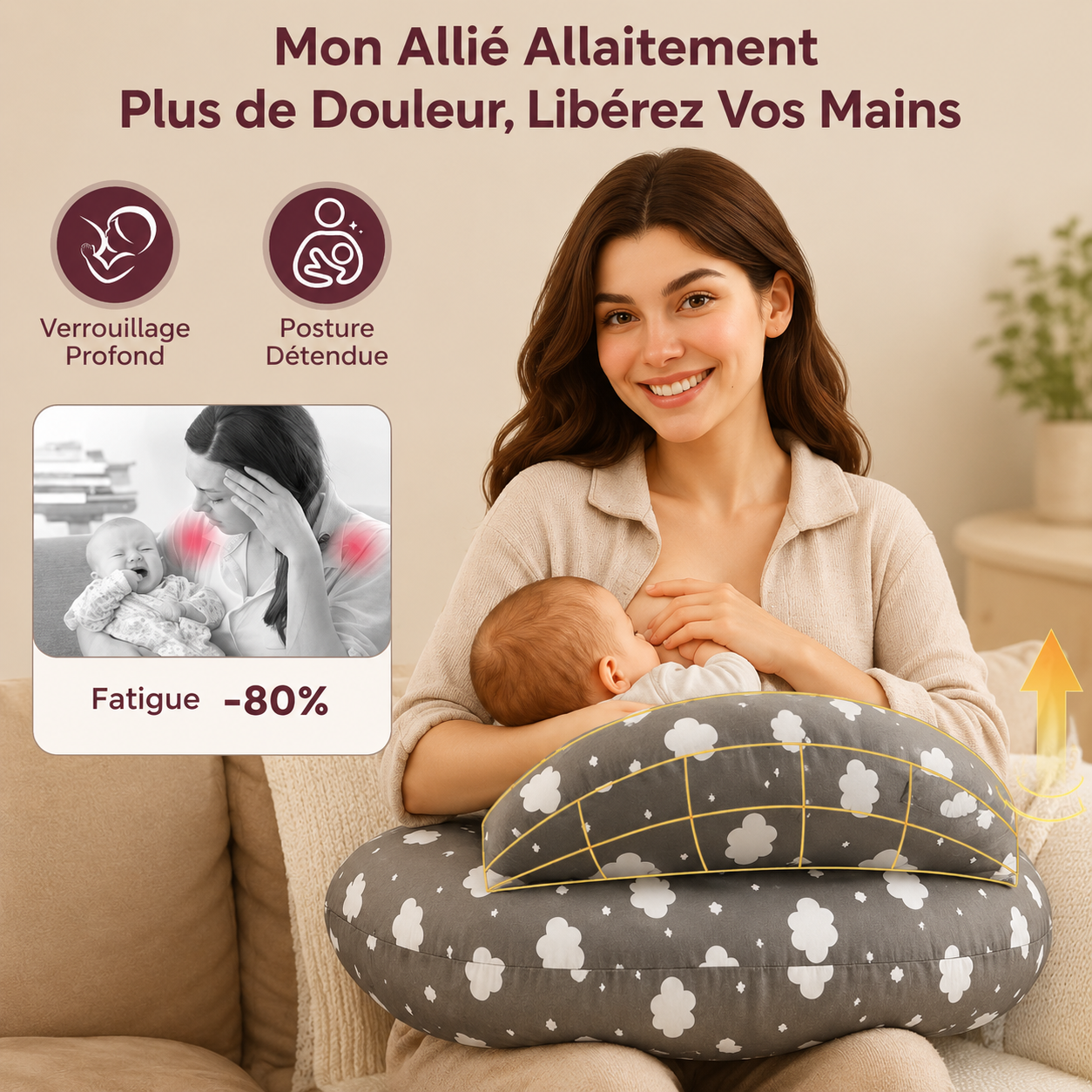 coussin d'allaitement