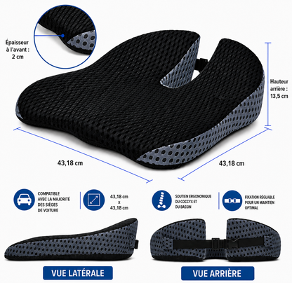 coussin rehausseur voiture